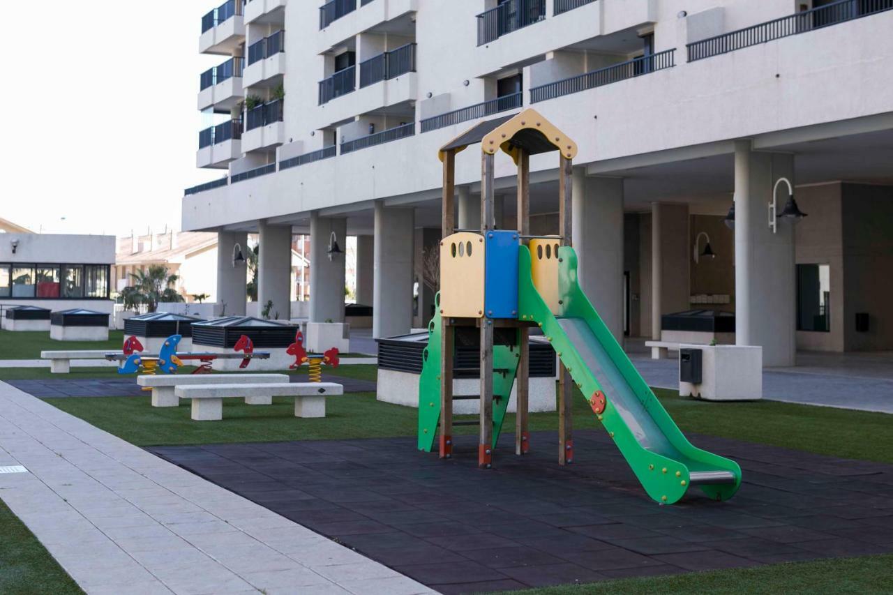 Apartup Patacona Palm Beach I Valencia Bagian luar foto