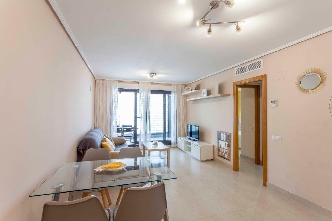 Apartup Patacona Palm Beach I Valencia Bagian luar foto
