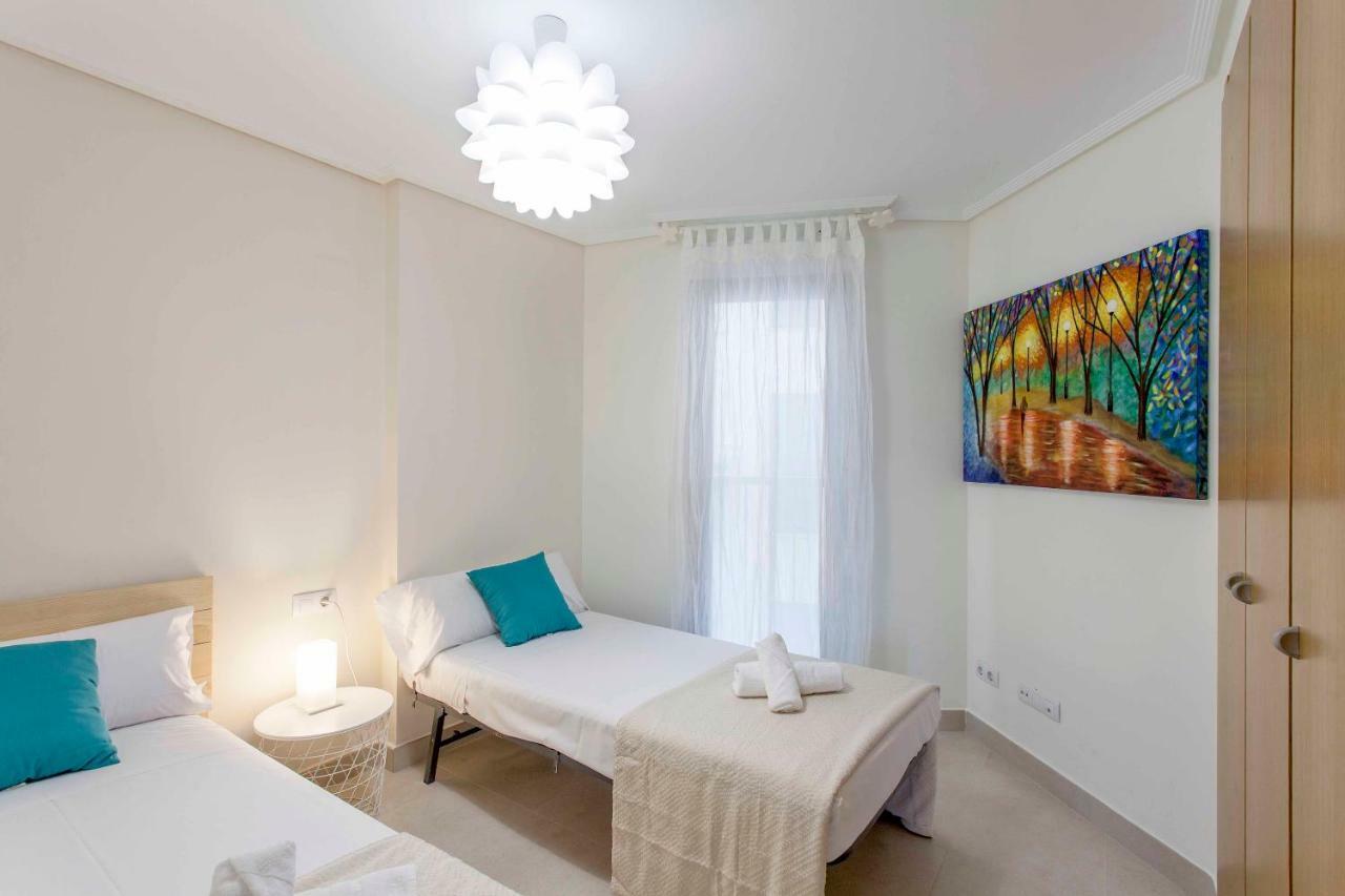 Apartup Patacona Palm Beach I Valencia Bagian luar foto