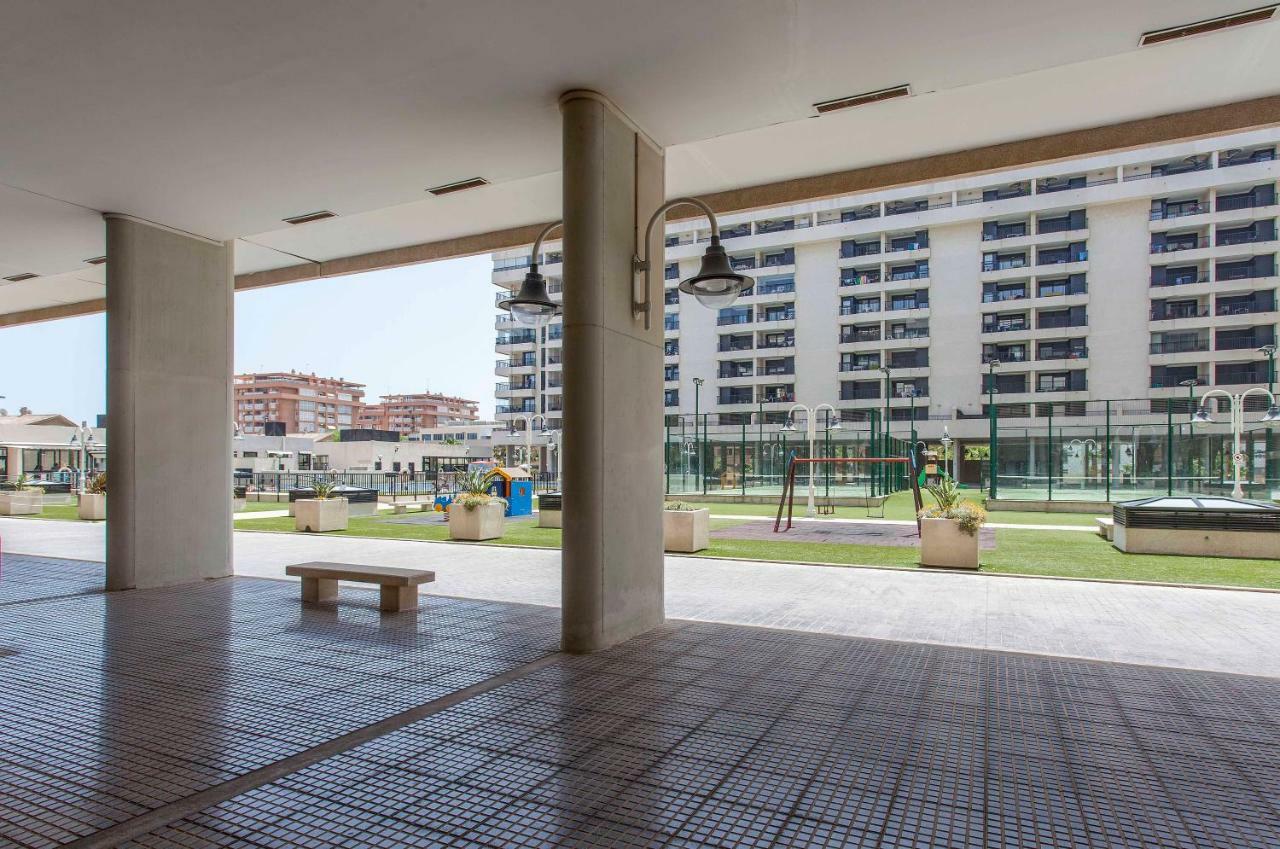 Apartup Patacona Palm Beach I Valencia Bagian luar foto